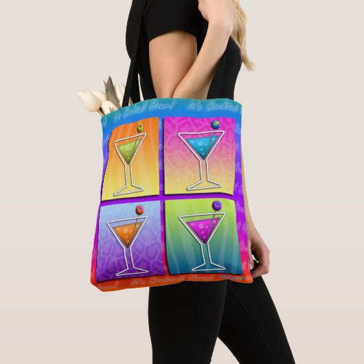 POP ART MARTINIS TOTE BAG (Dichtbij)