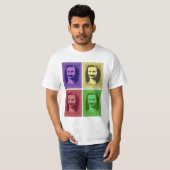 Pop Art Meher Baba Portrait T Shirt (Voorkant volledig)