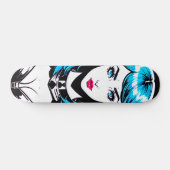 Pop Art Meisje Anime Comic Skateboard Deck (Horizontaal)