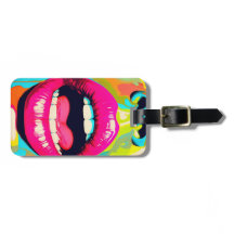 Pop Art Meisje Lippen