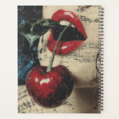Pop Art Meisje Planner (Achterkant)