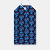 Pop Art Menorah Gift Labels Cadeaulabel (Voorkant)
