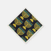 Pop Art Menorah Napkins Servet (Hoek)