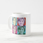 Pop Art Merkel - -  Koffiemok (Voorkant links)