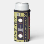 Pop Art Mix Tape Can Cooler (Seltzer Voorkant)