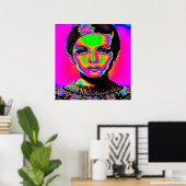 Pop Art Mode Poster (Thuiskantoor)