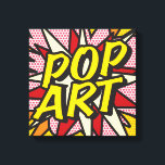 POP ART Modern Comic Book Typografie Canvas Afdruk<br><div class="desc">Leuke trendy superhelden stripverhaal pop canvas prints die zeker een vleugje kleur toevoegen aan een scala aan kamers in uw huis of kantoor. Een ideale manier om jezelf of iemand die je kent te behandelen met deze coole, unieke comic con prints. Waarom niet wat zap pow en wham toevoegen in...</div>