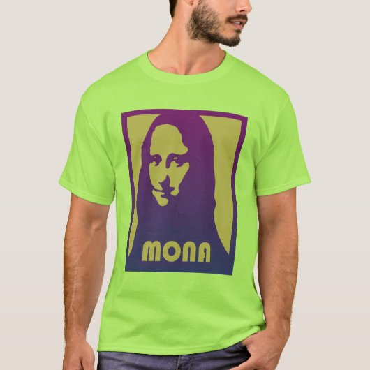 Pop Art Mona Lisa - Shirt (Voorkant)