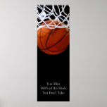 Pop Art Motivatie Citaat Basketball Deuren Poster<br><div class="desc">Ik hou van dit spel. Populaire sport - Basketball Game Ball Afbeelding.</div>