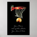 Pop Art Motivatie prijsopgave Basketball Print<br><div class="desc">Ik hou van dit spel. Populaire sport - Basketball Game Ball Afbeelding.</div>