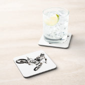 Pop Art Motocross Motorcyle Sport Onderzetter (Rechterzijde)