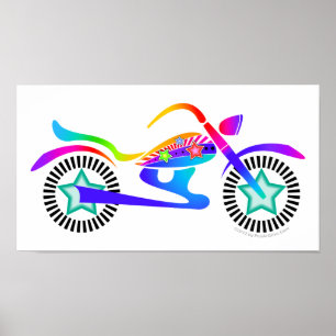 Pop Art MOTORCYCLUS POSTER