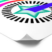 Pop Art MOTORCYCLUS POSTER (Hoek)