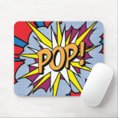 Pop Art Mousepad Muismat (Met muis)