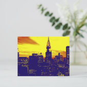 Pop Art New York Briefkaart (Staand voorkant)