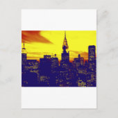 Pop Art New York Briefkaart (Voorkant)