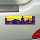 Pop Art New York Bumpersticker (Op auto)
