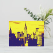 Pop Art New York City Kaart (Staand voorkant)