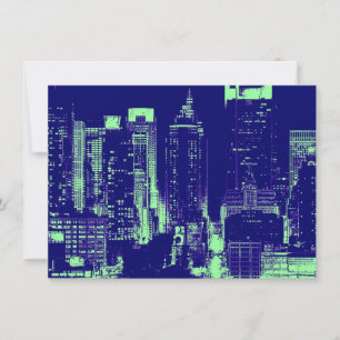 Pop Art New York City Kaart