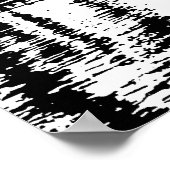 Pop Art New York City Manhattan Silhouette Poster (Hoek)