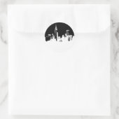 Pop Art New York City Panorama Sticker (Tas)