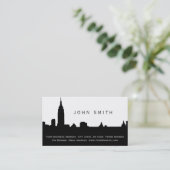 Pop Art New York City Visitekaartje (Staand voorkant)