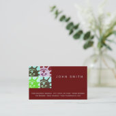 Pop Art New York City Visitekaartje (Staand voorkant)