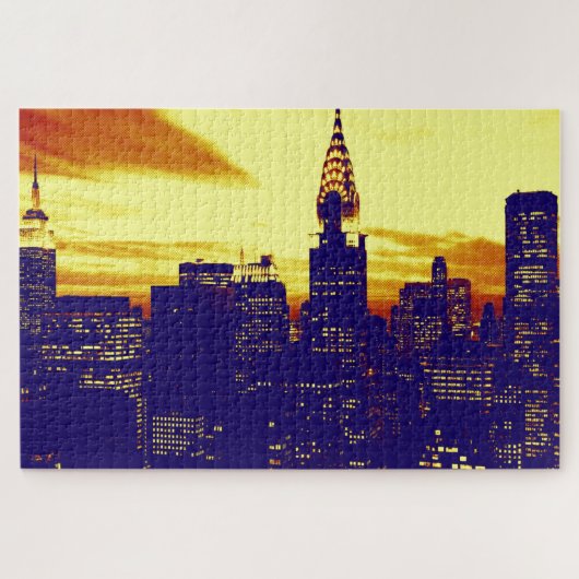 Pop Art New York Legpuzzel (Horizontaal)