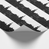 Pop Art New York Silhouette Cadeaupapier (Hoek)