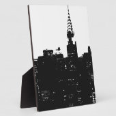 Pop Art New York Silhouette Fotoplaat (Zijkant)