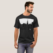 Pop Art New York Silhouette T-shirt (Voorkant volledig)