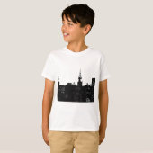 Pop Art New York Silhouette T-shirt (Voorkant volledig)