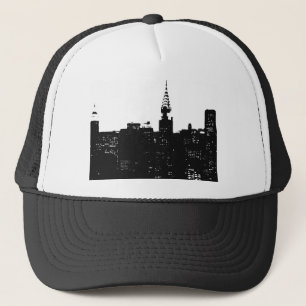 Pop Art New York Silhouette Trucker Pet