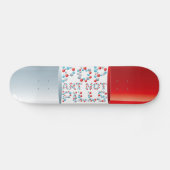 Pop Art niet pills Skateboard (Horizontaal)