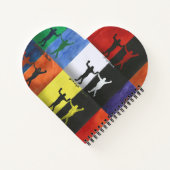 Pop art no.1 by Yeshaya Dank - Notitieboek (Achterkant)