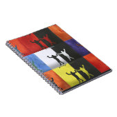 Pop art no.1 by Yeshaya Dank - Notitieboek (Rechterzijde)