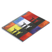 Pop art no.1 by Yeshaya Dank - Notitieboek (Linkerzijde)