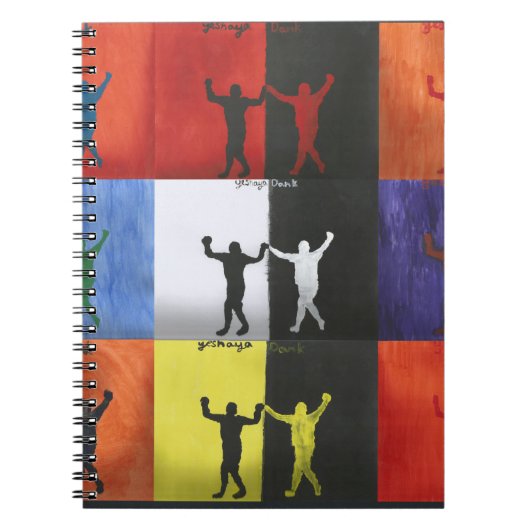 Pop art no.1 by Yeshaya Dank - Notitieboek (Voorkant)