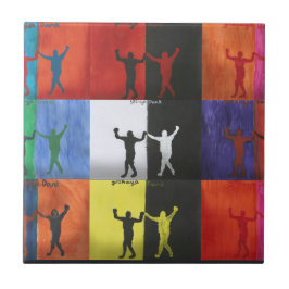 Pop art no.1 by Yeshaya Dank - Tegeltje