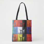 Pop art no.1 by Yeshaya Dank - Tote Bag (Voorkant)