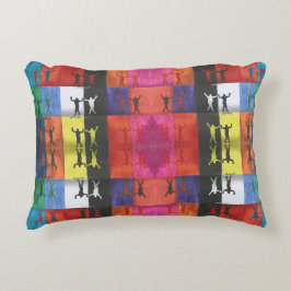 Pop art no.1 by Yeshaya Dank - unity & harmony Accent Kussen