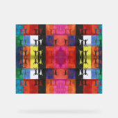 Pop art no.1 by Yeshaya Dank - unity & harmony Acryl Bord (Voorkant)