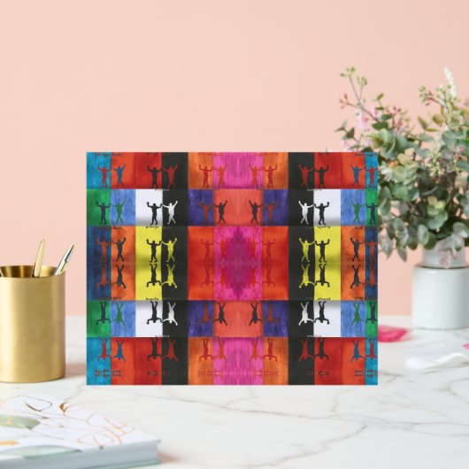 Pop art no.1 by Yeshaya Dank - unity & harmony Acryl Bord (Huwelijk)