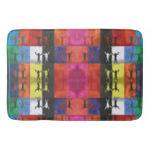 Pop art no.1 by Yeshaya Dank - unity & harmony Badmat (Voorkant)