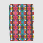 Pop art no.1 by Yeshaya Dank - unity & harmony Golfhanddoek (Voorkant)