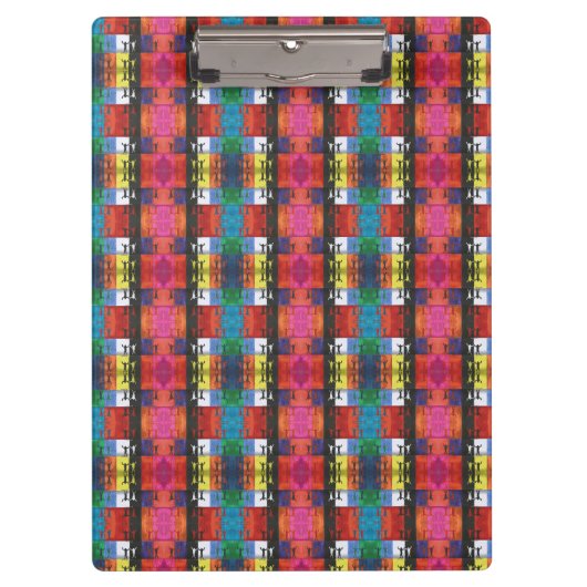 Pop art no.1 by Yeshaya Dank - unity & harmony Klembord (Voorkant)