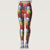 Pop art no.1 by Yeshaya Dank - unity & harmony Leggings (Voorkant)