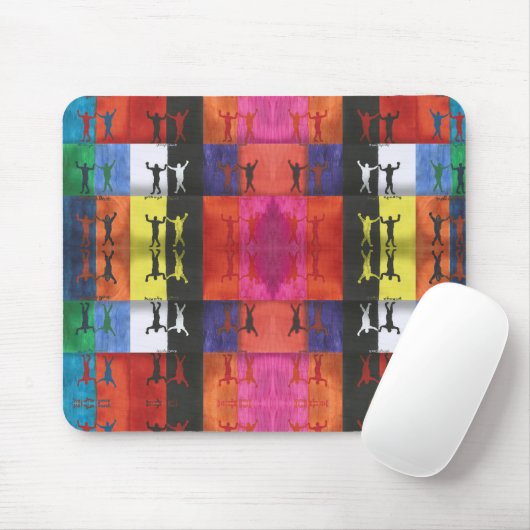 Pop art no.1 by Yeshaya Dank - unity & harmony Muismat (Met muis)