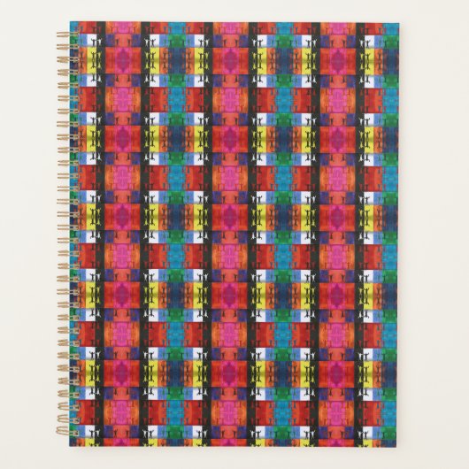 Pop art no.1 by Yeshaya Dank - unity & harmony Planner (Voorkant)