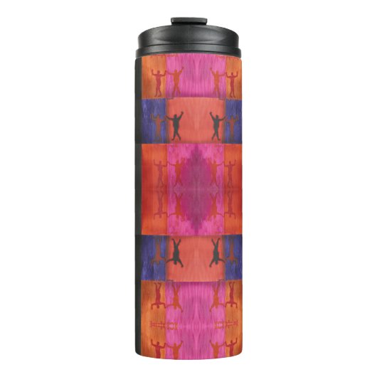 Pop art no.1 by Yeshaya Dank - unity & harmony Thermosbeker (Voorkant)